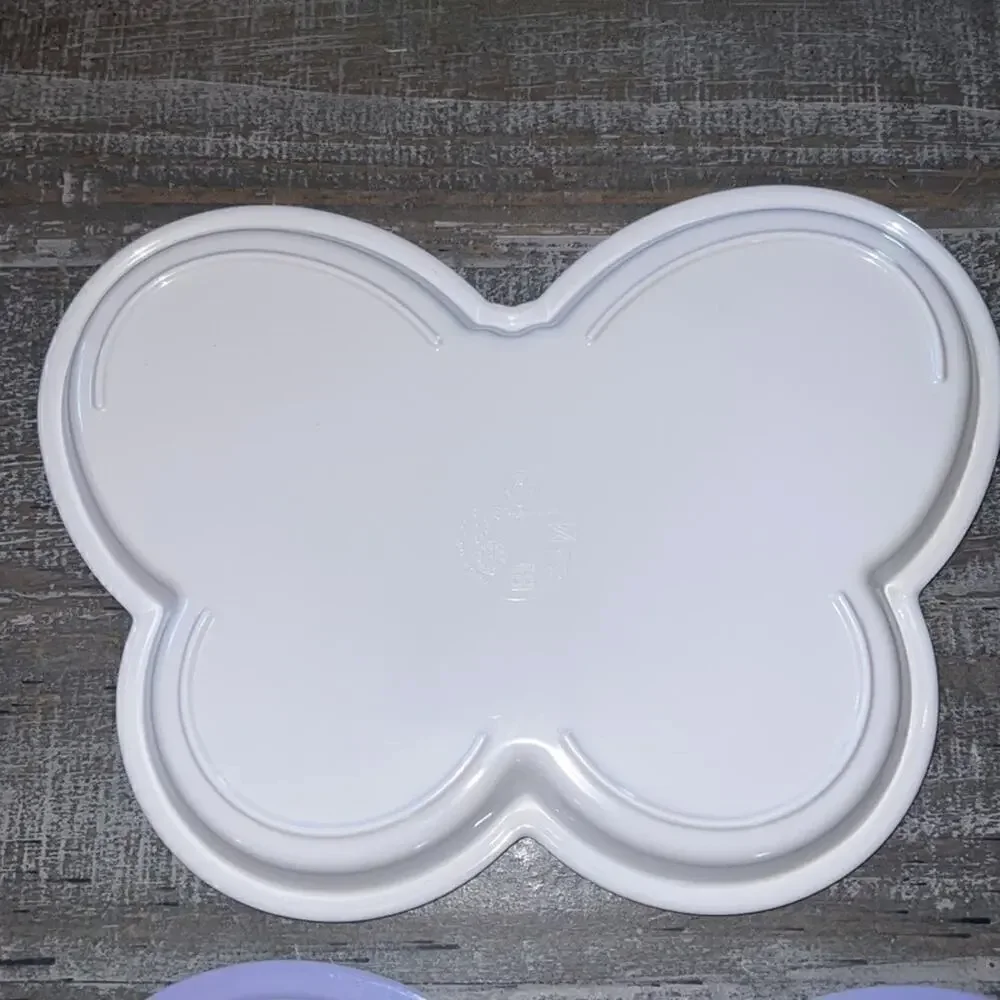 ▶️ Disney Store ◀️ 2 Tinker Bell & Fairies Plastic Collectors Plates.